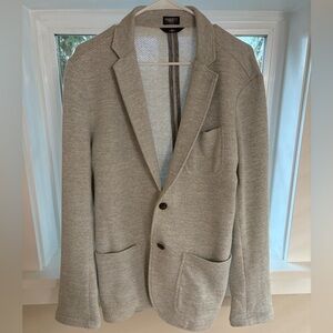 Faherty Inlet Knit Blazer - Gray - Medium